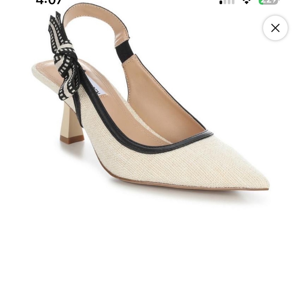 NWOB Steve Madden Versali sling back heels - US 9.5